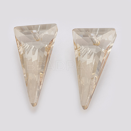 K9 Glass Rhinestone Pendants GLAA-K034-J03-1