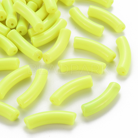 Opaque Acrylic Beads MACR-S372-002B-S023-1