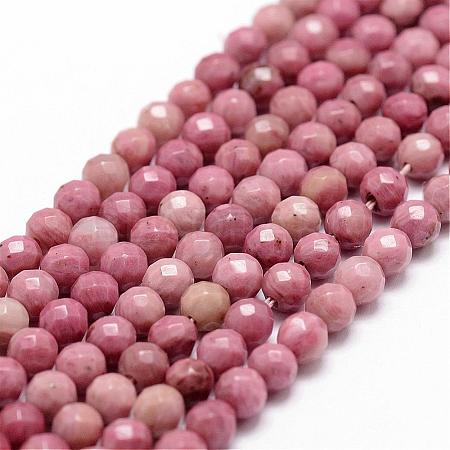 Natural Rhodonite Beads Strands G-D840-16-6mm-1