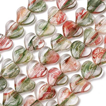 Transparent Handmade Lampwork Beads LA-CBAF0C8-01F-1