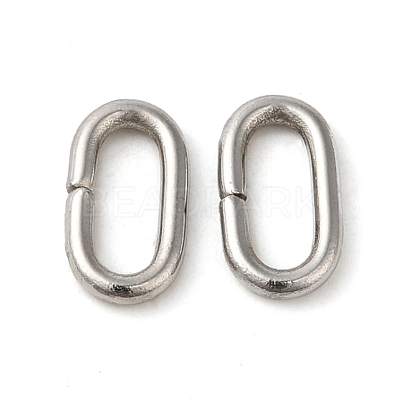 Non-Tarnish 304 Stainless Steel Linking Rings STAS-A093-03E-P-1