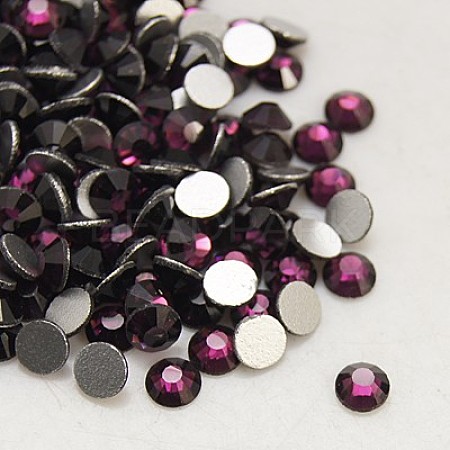Glass Flat Back Rhinestone RGLA-C002-SS12-204-1