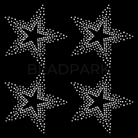 Glass Hotfix Crystal Rhinestone DIY-WH0349-327E-01-1
