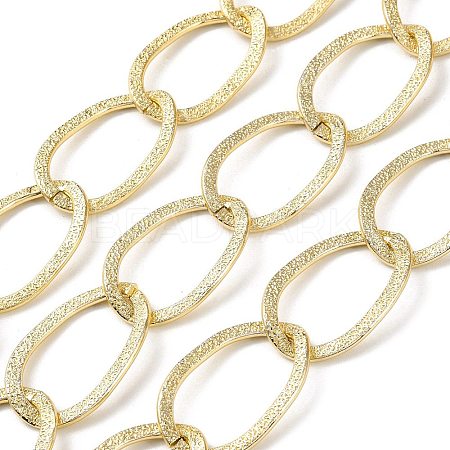 Oxidation Aluminum Textured Curb Chains CHA-E003-15G-1