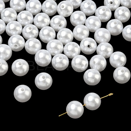 Imitated Pearl Acrylic Beads PACR-12D-1-1