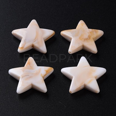 Two Tone Acrylic Beads MACR-S272-77N-1