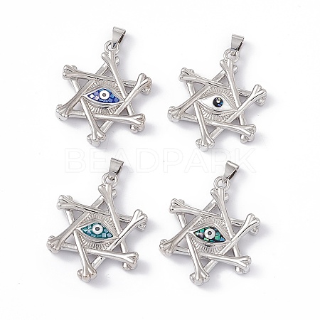 Natural Shell Pendants KK-M234-03P-1