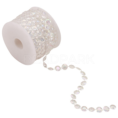Handmade Plastic Beaded Chains CHC-CJ0001-55-1