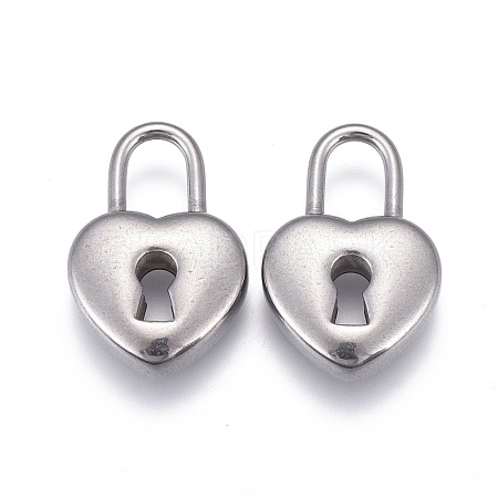 Non-Tarnish 304 Stainless Steel Pendants STAS-F249-22P-02-1