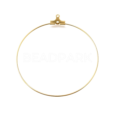 PVD Vacuum Plating 304 Stainless Steel Pendants STAS-T031-20-50mm-G-1