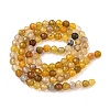 Natural Agate Beads Strands G-H302-A01-14-5