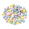 7 Colors Food Grade Eco-Friendly Silicone Beads SIL-LS0001-02B-2