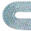 4.8 Yards Iron Rhinestone Cup Chains CH-TA0001-10D-1