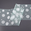 Snowflake Deco Mesh Ribbons OCOR-P010-G11-7