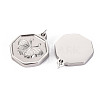 Non-Tarnish 316 Surgical Stainless Steel Pendants X-STAS-S116-124P-2