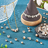 90Pcs 6 Styles Alloy Rhinestone Clay Pave Beads ALRI-TA0001-29-7