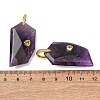 Natural Amethyst Pendants GG-CBA51ED-04G-02-2