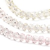 Transparent Painted Glass Beads Strands DGLA-A034-T3mm-A25-4