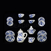 Mini Blue and White Porcelain Tea Set BOTT-PW0001-213A-04-1