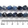 Natural Dumortierite Quartz Beads Strands G-G030-A04-01-5