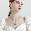 16Pcs 8 Style Plated Alloy Pendants FIND-CA0005-90-5