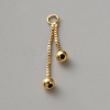 Brass Pendants KK-WH0095-28G-1
