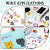 DIY Cartoon Style Animal  Sticker Kit DIY-WH0453-29-5
