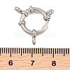 304 Stainless Steel Spring Ring Clasps STAS-L310-04P-3