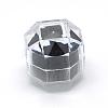 Transparent Plastic Ring Boxes OBOX-R001-04B-2
