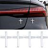 6Bags Alloy Car Stickers STIC-CP0001-25-1