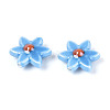 Handmade Porcelain Beads Strands PORC-N008-10B-3
