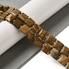 Natural Wood Lace Stone Beads Strands G-L596-A04-01-2