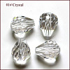 Imitation Austrian Crystal Beads SWAR-F062-12x10mm-01-1