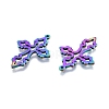 Ion Plating(IP) 201 Stainless Steel Pendant STAS-B027-15MC-2