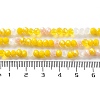 Glass Beads Strands EGLA-A034-M4mm-21-3