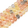 Transparent Glass Beads Strands GLAA-T023-6mm-A10-1
