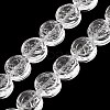 Baking Paint Transparent Glass Beads Strands GL-CBA2ED2-04E-1