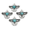 Tibetan Style Alloy Pendants PALLOY-R113-005-RS-3