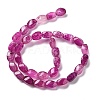 Natural Dragon Veins Agate Beads Strands G-G172-01S-3