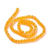 Electroplate Glass Beads Strands X1-EGLA-A034-T4mm-L11-2