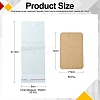 50Pcs Blank Paper Display Cards CDIS-CJ0001-08-2