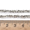 Electroplate Transparent Glass Beads Strands X-EGLA-P061-04C-PL01-4