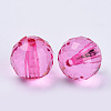 Transparent Acrylic Beads TACR-Q254-8mm-V08-3