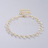 Glass Beads Choker Necklaces NJEW-JN02500-3