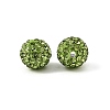 Handcraft DIY Polymer Clay Grade A Rhinestone Pave Disco Ball Beads X-RB-H258-10MM-214-2