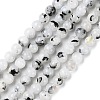 Natural Rainbow Moonstone Beads Strands G-Q1001-A05-01-1