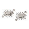 201 Stainless Steel Connector Charms STAS-A084-02P-2