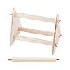 Wooden Parrot Standing frame DIY-WH0190-39-2
