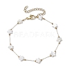 316 Stainless Steel Paperclip Chains Anklets AJEW-AN00620-1