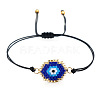 Bohemian Style Glass Seed Beaded Link Bracelets KD2709-5-1